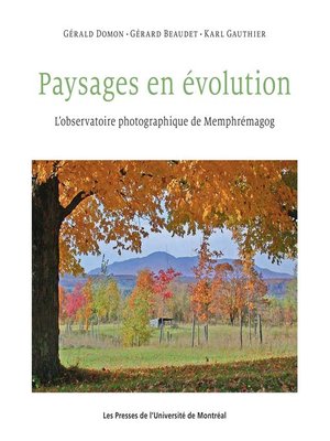 cover image of Paysages en évolution